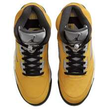 Air Jordan 5 Retro T23 'Tokyo' 2025 Yellow Multi-Color Sneakers Men IO3372-700 - 彩色 - 查看 4