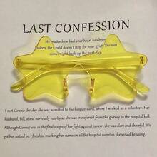 15/10/5/1 نظارة بنجمة خماسية بدون إطار، ألوان شفافة كالحلوى، نظارات للحفلات، مناسبة كهدايا للحفلات، مثالية لحفلات المسبح وحفلات الشاطئ وحفلات الصيف وأعياد الميلاد والكرنفالات والأحداث الممتعة أو هدايا الحفلات. (ألوان متنوعة عشوائية) - متعدد الألوان - مشاهدة 3