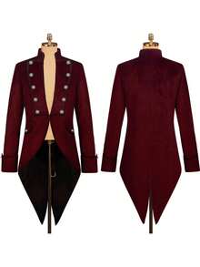 Men Cosplay Clothing - Red - View 4