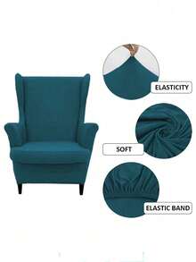 1pc Thickened Elastic Waterproof & Dustproof Tiger Paw Pattern Sofa Cover, Durable & Easy To Clean, Single Seat, High Back, American Style Tiger Chair Slipcover