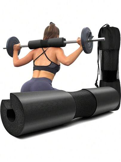 2pcs Barbell Shoulder Pads, Squat Pads - Suitable For Barbell Pad For Hip Thrust, Squats And Lunges - Neck Shoulder Squat Bar Pad, Foam Cushion Support, Provides Extra Comfort, Suitable For Gym, Workout, Home Fitness, Sports Accessories, Home Gym Equipment, Fitness Gear, Gifts For Men