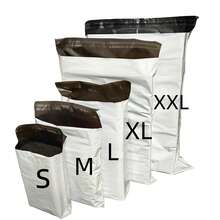 100pcs/Set New White Thick Mailing Bags, Self-Adhesive Express Packing Bags, Suitable For Shipping, Mailing, And Commercial Packaging - White - View 12