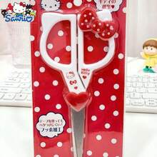 1pc Authentic Sanrio Cartoon Cute Hello Kitty, Pompompurin, Kuromi Handmade Stationery Scissors, Suitable For Students, DIY, Office, Sewing, Arts & Crafts, Gift
