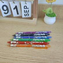 Multi-Size Liquid Ballpoint Pens, Quick-Drying, Gel Ink Pens, 0.5mm Black & Blue Ink, School & Office Stationery Ballpoint Pens, Essential For Back To School Season - 36-piece Set (6 Pens + 30 Pen Refills) - View 2