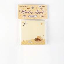 100pcs Afternoon Leisure Illustration Memo Pad, Seine Breeze Series, Suitable For Gifts, Office, Home, Marking, Labels, Classrooms, Entertainment Toys, Student Journals, Creative Vintage Decor Stickers