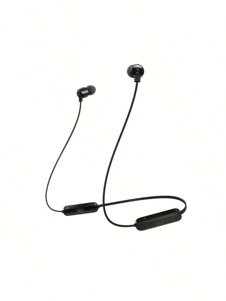 JBL TUNE 135BT Neckband Bluetooth Headphones: IPX Waterproof And Sweatproof, High-Definition Wireless Stereo Sound, Comfortable Ear-Fitting Design, Suitable For Running And Fitness. Black. - Black - View 1