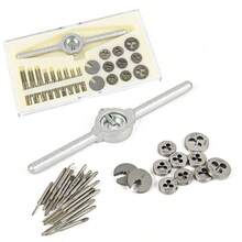 31PC/Set Mini Tap And Die Set, High-Speed Steel 6542, Fine Thread Taps And Dies With Wrenches - 31pcs/set - View 2