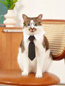 PETSIN 1 件宠物领结、围巾、绅士风格围巾，适用于狗猫，可爱配饰