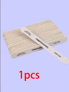 50/30/10 st tunna nagelfilar i trä med sandpapper, slipfiler i trä med 100/180 mesh, dubbelsidiga polerfilar i trä med 180/240 mesh, professionella polerfilar för manikyr, båtformade pedikyrfilar i trä med dubbelsidiga polerfilar, lämpliga för naturliga naglar, hemmasalonger, kristallnaglar etc. - Multifärgad - Visa 17