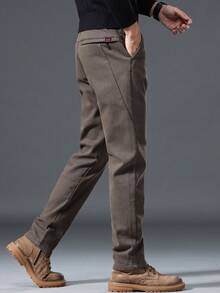 Men Pants - Brown - View 1