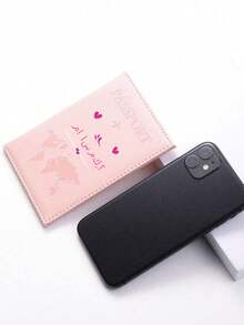 Individuell gestaltbarer rosa Passinhaber mit Namen und Cartoon-Flugzeug-Design, dekoriert mit rosa Herzform. Dieser Passinhaber kann Reisedokumente aufbewahren und auch als Kartenetui verwendet werden, modisch und langanhaltend, geeignet als Geschenk und für den täglichen Gebrauch, eine ideale Wahl für Reisen, Geschäftsreisen, Geschenke für Familie und Freunde, Paare, Geburtstage, Feiertage, Weihnachten und Valentinstag. - Verschiedenfarbig - Übersicht 7