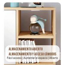 Armario de almacenamiento de oficina con ruedas móvil, archivador con cerradura de tres cajones, armario de almacenamiento de oficina de gran capacidad. - Blanco - Ver 8