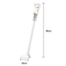 Aspiradora doméstica de 120W, aspiradora inalámbrica multifuncional para mascotas,aspiradora para sillones - Blanco - XCQ01 - Ver 9