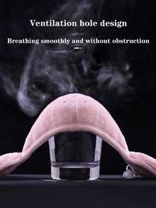 1个耳罩式二合一口罩，保暖抓绒防风透气加厚防寒口罩，男女通用 - 彩色 - 查看 6