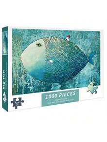 1000 Piece Adult Jigsaw Puzzle, Cute & Therapeutic, High Difficulty, Birthday/Christmas/Easter/Perfect Gift - Multicolor - View 12