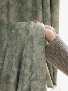 1 件装高档提花遮光窗帘，适用于豪华客厅、卧室、别墅阳台，高品质遮光窗帘，长 84 英寸 - 藍色 - 查看 1