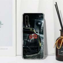 Funda de teléfono de coche deportivo JDM GTR de Japón compatible con Huawei P30 P40 P20 P10 Lite Mate 20 10 Pro Y5 Y6 Y7 Y9S P Smart Z, funda trasera, compatible con funda de  17, funda de  17 Pro, funda de  17 Pro Max - AM180-3 - Ver 4