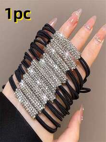 20 قطعة/10 قطع 3 قطع/1 قطعة من إكسسوارات الشعر النسائية ذات الموضة اللامعة، شريط رأس مرن للغاية، خاتم ذيل الحصان، إكسسوارات شعر يومية، شريط رأس ذيل حصان مرن للغاية دون إتلاف الشعر، مناسب للمناسبات اليومية والسفر، هدية قلبية للصديقات والعائلة