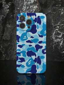 Christmas Camouflage Phone Case Compatible With IPhone 17 Pro Max, 17 Air, 16 Pro Max, 15 Plus, 14 Pro, 13, 12 Mini, 11, XR, X/XS, A Thoughtful Gift For Your Loved One - Blue - View 2