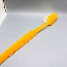 柔软沐浴刷：用巨型牙刷轻柔去除角质，精美浴室装饰，家居玩具，超大牙刷 - 彩色 - 查看 14