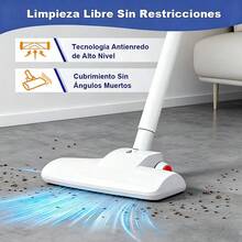 Aspiradora doméstica de 120W, aspiradora inalámbrica multifuncional para mascotas,aspiradora para sillones - Blanco - XCQ01 - Ver 4