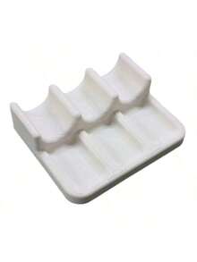 1pc Plastic Paint Brush Holder, Polished Surface, Easy To Clean, Portable, Space-Saving, Convenient For Storing Watercolor, Acrylic, Oil Painting Brushes, Suitable For Watercolor, Oil, Acrylic Painting, Portable Brush Organizer, Art Studio Supplies - Multicolor - View 6