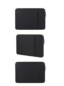 1Pc Laptop Sleeve Bag Compatible With 13/14/15/16 Inch MB Air/Pro/IPad/Surface/ /HP Computer Bag,Accessories Polyester Case With Pocket - Multicolor - View 12