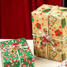 500/200/50/20pcs Christmas Gift Wrapping Bow - Handmade Red, Gold And Green Plaid Pattern Bow Decoration, Heart Bow, DIY Hand-Made Bow, Clothes, Bags, Bow, Suitable For Gifts And Handicrafts, Christmas, Christmas Decorations, New Year, New Year's Day, Valentine's Day, Mother's, Valentine's Day Party, Home Decor, Home Gifts - Multicolor - View 10