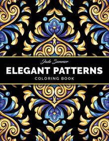 Elegant Patterns: Coloring Book For Adults With Beautiful Patterns For Mindfulness, Stress Relief, And Relaxation - Default - View 11