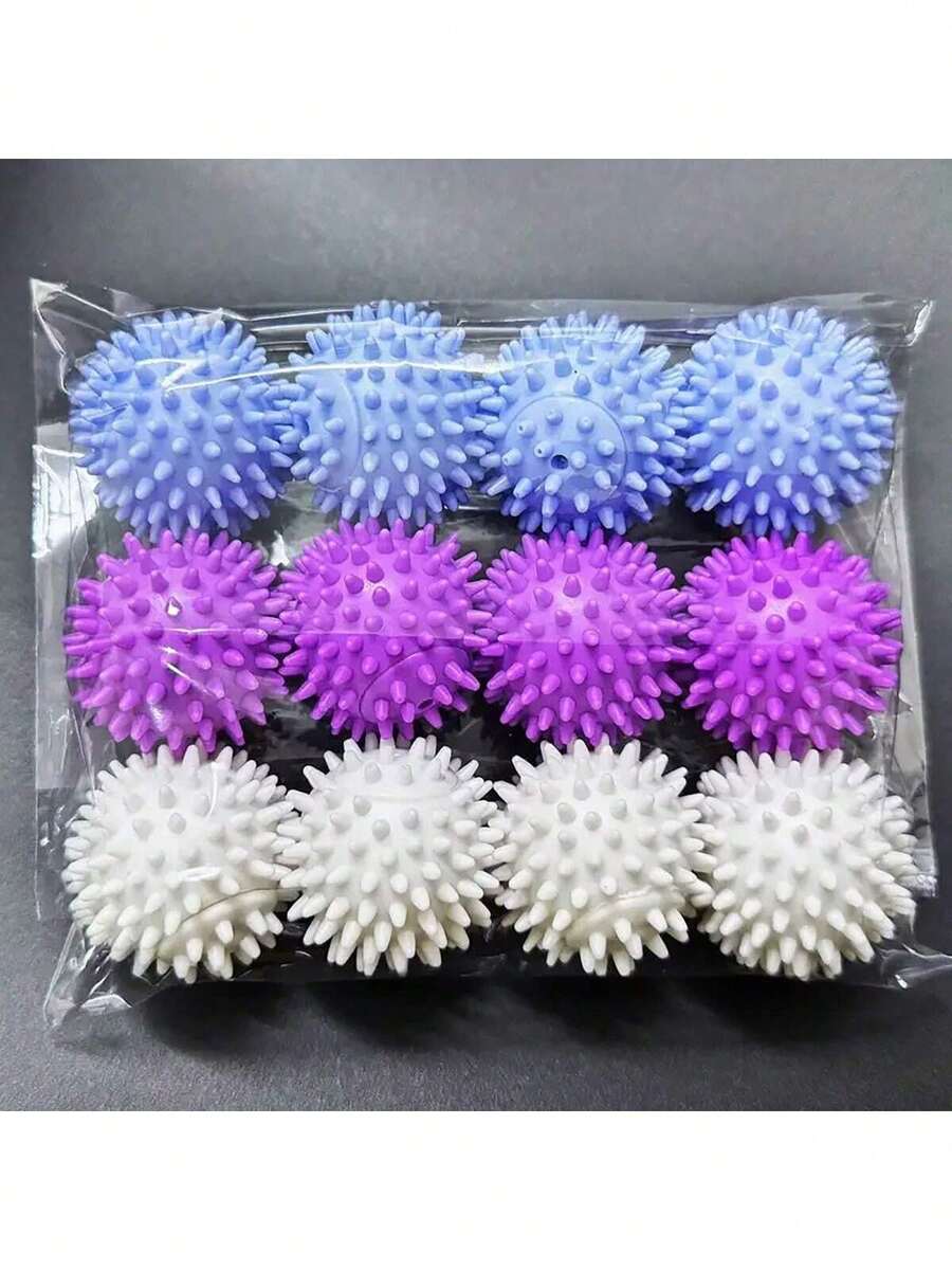 6 chiếc chổi loại bỏ xơ vải ngẫu nhiên cho máy giặt, chất liệu nylon, có thể làm sạch quần áo, bắt lông thú cưng, chổi chuyên dụng để loại bỏ xơ vải trong máy giặt. - Nhiều màu - Xem 1