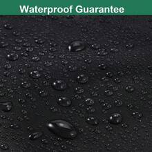 Outdoor Dust Cover, Furniture Cover, Sofa Cover, Sun Protection Cover For Patio, Black, Suitable For Indoor Household Chairs, Outdoor Garden Chair Protection - Black - View 6