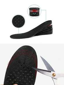 1-4 طبقة ارتفاع 3-9 سم وسائد رفع الكعب، وسائد وسادة هوائية، ديكورات حفلات وحفلات عيد الحب والكرنفال والحفلات، أحذية، اختيارات الربيع والصيف، هدايا لوصيفات العروس، ديكور غرفة النوم والشاطئ والسفر للرجال والنساء، عيد المرأة، الضروريات السفرية، هدايا الزفاف، Y2K، ديكور السيارة والمطبخ للنساء، أشياء جميلة - الأسود - مشاهدة 6