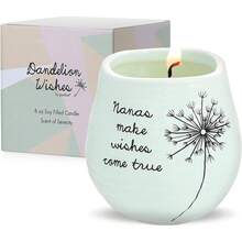 Dandelion Wishes  Velas de cerámica Nanas Make Wishes Come True Vela de Soja de cerámica - 1 - Ver 2