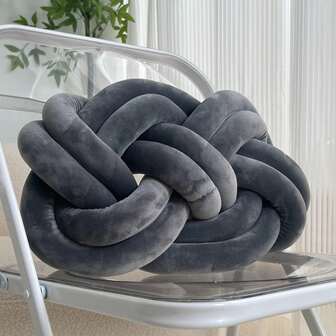 Knot Pillow Throw Pillow For Couch Soft Decorative Knotted Pillow For Home Sofa Bedroom Decor To Add Comfort And Style Knotted Pillow For Home Sofa & Bedroom Decor