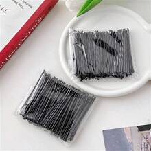 100个装女士隐形一体式发夹，侧夹可固定刘海和碎发，适合通勤、工作、旅行、居家、送礼，可打造丸子头、马尾辫等发型，也可用于化妆、戴口罩等场合，是抓夹、发夹、发卡等实用配件。 - 彩色 - 查看 5