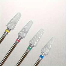1 o 5 pezzi Punte per trapano elettrico in ceramica - Strumento di precisione per manicure e pedicure per uomo e donna - Multicolore - Visualizzare 7