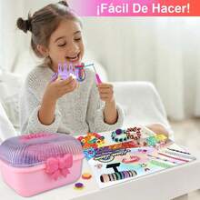 Kit De Ligas Para Pulseras Elásticas Para Niñas, 1000 Piezas - por defecto - Ver 5