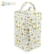 ALVABABY 1pc These Cylindrical, Large-Capacity Waterproof Diaper Bags Are Washable Travel Storage Bags And Reusable Wet/Dry Bags, Suitable For Gyms, Swimming Pools, Beaches, And Other Similar Locations. - Multicolor - View 15