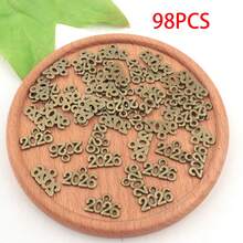 48个/98个2026数字吊坠，尺寸0.9*1.4厘米，合金数字吊坠标签2026，用途广泛，适合珠宝制作 - A5660 - 查看 13