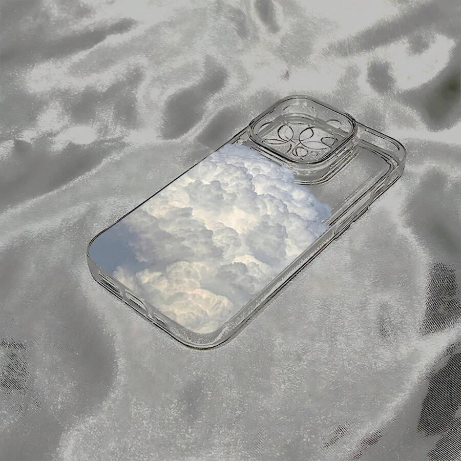 Funda creativa para teléfono Funda de teléfono: Funda nueva de moda creativa para iPhone 16/15/14/13/12/11/XS Max/11 Pro Max/13 Pro/14 Pro/15 Pro/16 Pro/16 Pro Max/15 Pro/14 Pro Max/13 Pro Max/XS Max/XR/XS/7 Plus/6 Plus/7/8/6 - Funda protectora transparente simple de cuerpo completo con cubierta suave a prueba de golpes de  para chicas y mujeres - 1 pieza - Ver 1