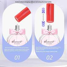 3PCS Refillable Perfume Atomizer Bottles, 5ML Portable Separate Perfume Bottle, Refillable Cosmetic Spray Bottles, Refill Pump Traveling And Outgoing (Orange -Green-Yellow)Ins-StyleAesthetic,Portable Fragrance Container ,Travel-Friendly Scent Storage - A - View 5