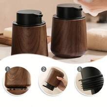 1pc Foaming Hand Soap Dispenser 8.45oz, Bathroom Essentials, Kitchen Soap Dispenser, Sleek Bottle, Plastic Dispenser, Construction, Refillable Container, Liquid Soap Dispenser, Home Users, Commercial Spaces Bathroom Foam Pump Bottle Empty Bottle Foamer Bottle - Multicolor - View 7