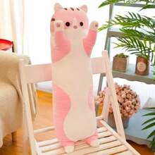 Brinquedo de Pelúcia Fofo de Gato Longo 50cm, Boneco de Pelúcia Macio para Tirar Soneca no Escritório, Almofada de Cama, Decoração Doméstica, Presentes de Aniversário'} {'translate_pt_br':'Boneco de Pelúcia Fofo de Foca Cartoon Anime 30cm, Leão Marinho Kawaii, Brinquedo de Pelúcia, Presentes de Férias para Crianças, Decoração Doméstica
