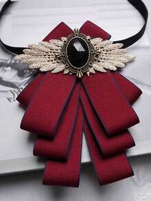 1pc High-Quality Black Houndstooth Scarf, Versatile Korean Style Warm Wrap Shawl, Premium - Multicolor - View 4