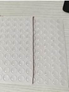 30pcs Silicone Anti-Collision Pads, Furniture Bumper Pads, Sound Insulation Stickers, Door Back Shock Absorber, Noise Reduction Bumpers, Suitable For Drawers, Refrigerator Doors And Various Cabinet Doors