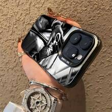 Luxury C-C-Cortiez Phone Case Compatible With IPhone 17 16e 16 15 14 13 12 11 Mini Pro Max Air X XR XSMAX 8 7 Plus Anti-Drop Matte Back Cover - Color Mixing - View 4