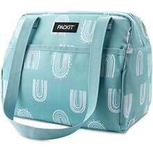 - Bolsa de almuerzo congelable Hampton, , construida con tecnología EcoFreeze, plegable, reutilizable, cierre con cremallera, bolsillo frontal y correas de hombro, perfecta(Arco del desierto) - Multicolor - Ver 2