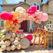 3个充气马头棒，可爱棕色马头棒，适合牛仔主题生日派对装饰、游戏、礼物、马棒 - 棕色 - 查看 10