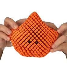 3D Printed, Movable Gradient Green Starfish, Articulated Modular Design Stress Relief Desktop Decor - Multicolor - View 3