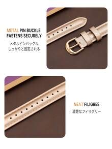 Huastonband 女款相容錶帶與保護殼 38mm 40mm 41mm 42mm 44mm 45mm 46mm 49mm 智慧手錶配件 超薄柔軟舒適腕帶 Ultra 3/2/1/SE/S11/S10/S9/S8/S7/S6/S4/Series 防刮防摔手錶保護殼，女款配件 夏季海灘活動 派對聚會 畢業季 返校禮物 - 香檳色 - 查看 8